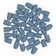 BluePills Light Blue Bullets 9mm HG 124gr FP FB .356'' [100]