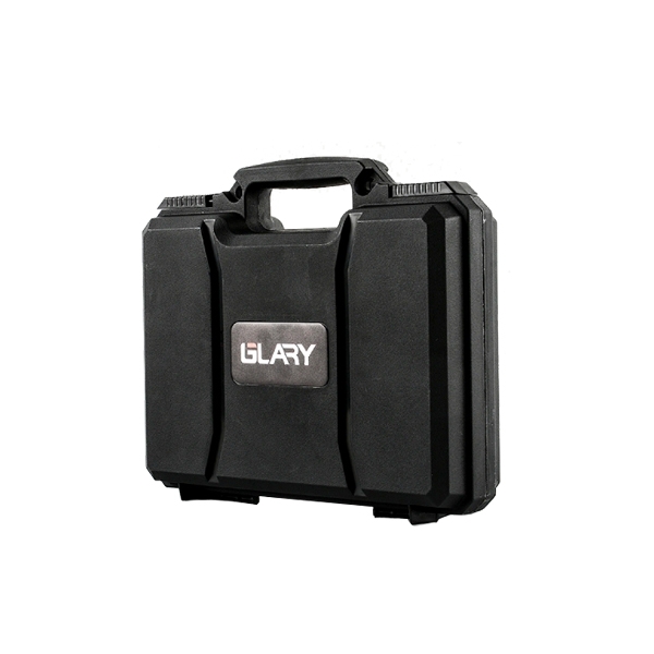 Glary Single Handgun Case - Black