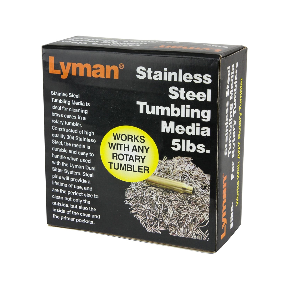 Lyman Rotary Case Stainless Steel Media 5lbs
