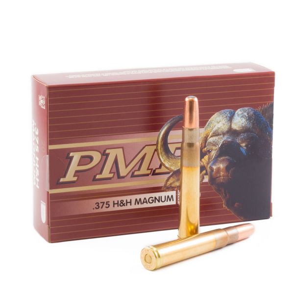 PMP Brown Box Ammo - 375 H&H Mag 300gr SP [20] | Rifle Ammo | Shooting ...