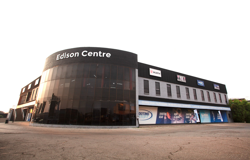 The Shooting Stuff Centurion store and indoor shooting range, established as part of the 30-year journey.